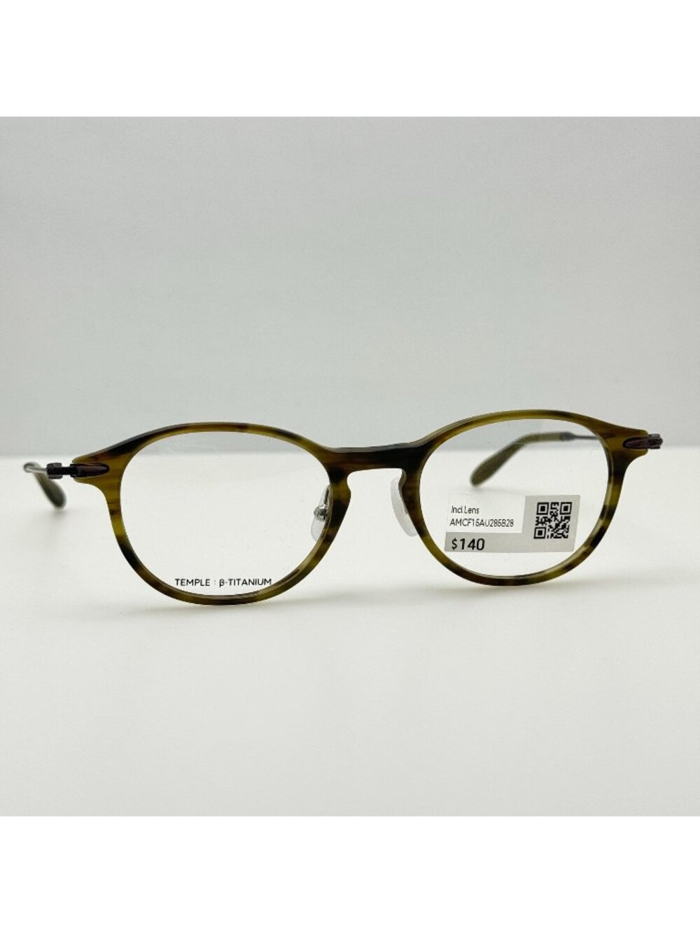 Jins MCF-15A-U285B 28 Eyeglasses Eye Glasses Frames 48.4-19.6-145 38